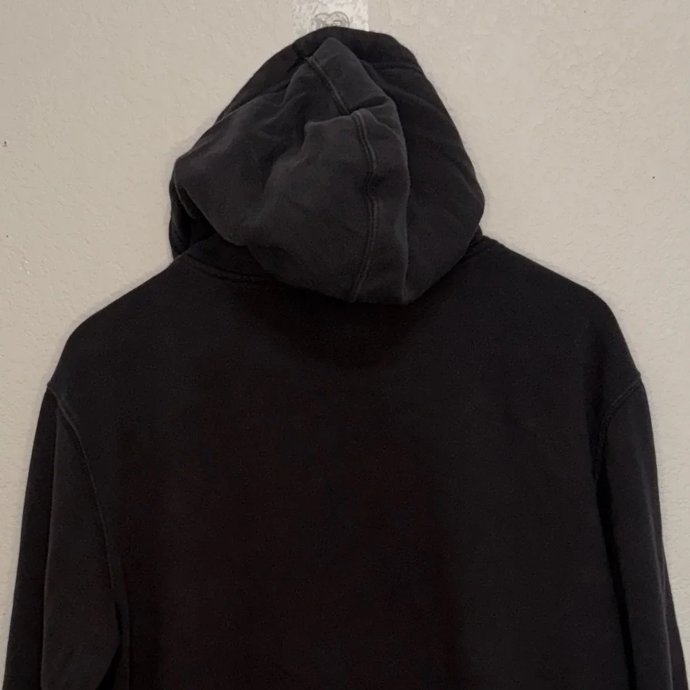 The North Face Mens Black Half Dome Pullover Hoodie Logo Sweatshirt Size Large